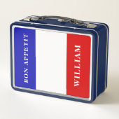 BON APPETIT Frans - Frankrijk Vlag Aangepaste Kind (Achterkant)