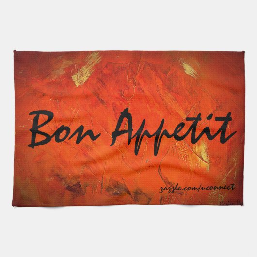 Bon Appetit Handdoek (Horizontaal)