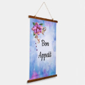 Bon Appetit Hangend Wandkleed (Gebogen)