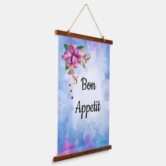 Bon Appetit Hangend Wandkleed (Gebogen)