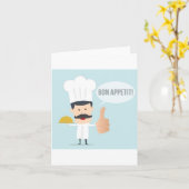 Bon Appetit Kaart (Gele Bloem)