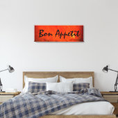 Bon Appetit Kunstschilderij Canvas Afdruk (Insitu (Slaapkamer))