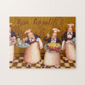 Bon Appétit Legpuzzel (Horizontaal)