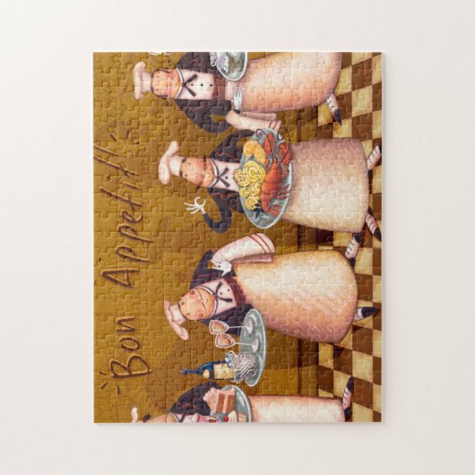 Bon Appétit Legpuzzel (Verticaal)