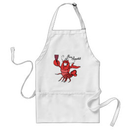 Bon Appetit Lobster Standaard Schort