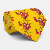 Bon Appetit Lobster Stropdas (Opgerold)