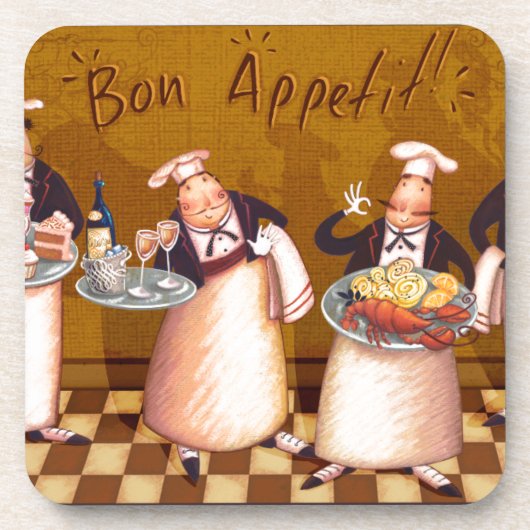 Bon Appétit Onderzetter (Voorkant)