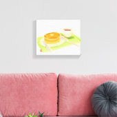 Bon appétit "pancake" canvas afdruk (Insitu (Woonkamer))
