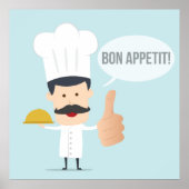 Bon Appetit Poster (Voorkant)