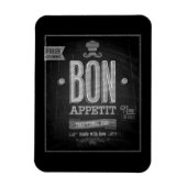  Bon Appetit Poster - Chalkboard Magneet (Verticaal)