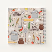 Bon Appetit Recept Notitieboeken (Achterkant)