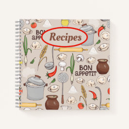 Bon Appetit Recept Notitieboeken