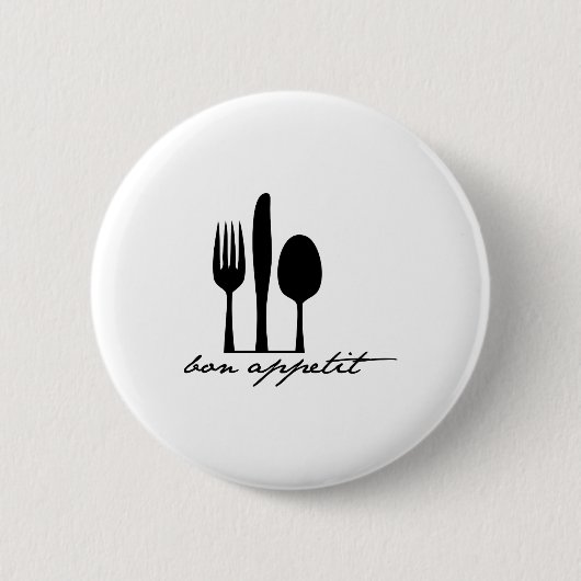 Bon Appetit Ronde Button 5,7 Cm (Voorkant)