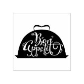 Bon Appetit Rubberstempel (Afrduk)