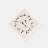 Bon Appétit Ruby-throated Hummingbird Servet (Hoek)