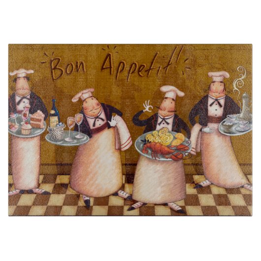 Bon Appétit Snijplank (Voorkant)