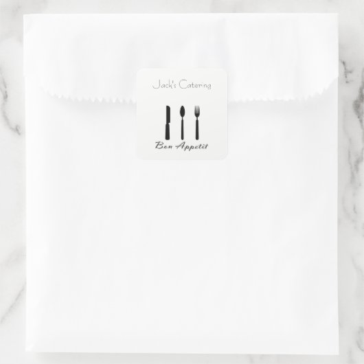 Bon Appetit Table Setting Sticker (Tas)