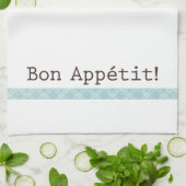 Bon Appétit Tea Towel Kitchen Towel Theedoek (Gevouwen)