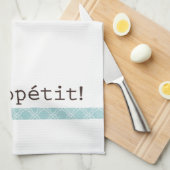 Bon Appétit Tea Towel Kitchen Towel Theedoek (Quarter Fold)