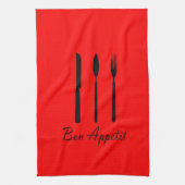 Bon Appetit Tea Towel Theedoek (Verticaal)