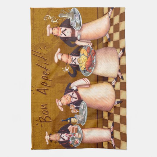 Bon Appétit Theedoek (Verticaal)