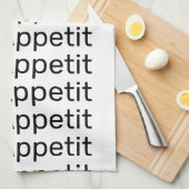 Bon Appetit Theedoek (Quarter Fold)