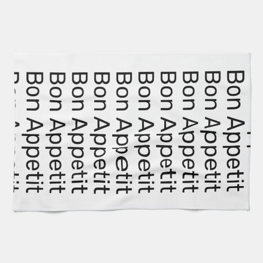 Bon Appetit Theedoek (Horizontaal)