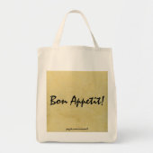 Bon Appetit Toscaanse zon boodschappentas Tote Bag (Voorkant)