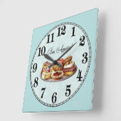 Bon Appetit! Vierkante Klok (Hoek)