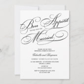 Bon Appetit Voor gehuwde repetitie Kaart (Voorkant)