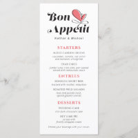 Bon Appetit Wedding Dinner Salmon White