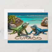 Bon bini curacao briefkaart (Voorkant / Achterkant)