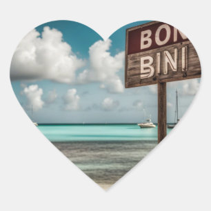 bon bini hart sticker