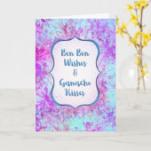 Bon Bon Wishes Verzendchocolade Collection Kaart (Gele Bloem)