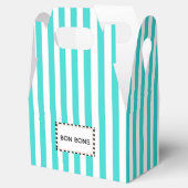 Bon Bons Blue Striped Bedankdoosjes (Geopend)