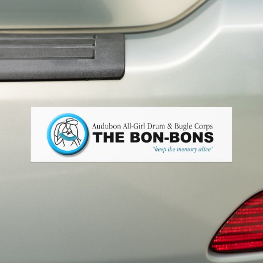 "Bon Bons"-Bumpersticker Bumpersticker (Op auto)