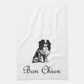  Bon Chien Good Dog Pet Theedoek (Verticaal)