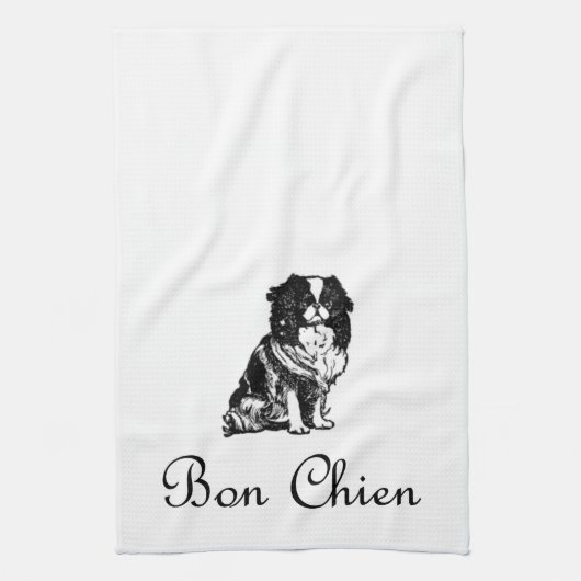  Bon Chien Good Dog Pet Theedoek (Verticaal)