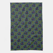 Bon Courage My Heart kunstontwerp Theedoek (Verticaal)