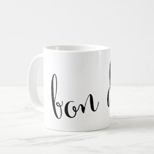 bon dia Goede morgen Catalaanse Mok (Voorkant links)