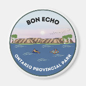 Bon Echo Ontario Provinciale Park Magnet (Voorkant)