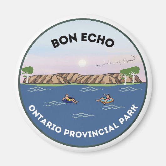 Bon Echo Ontario Provinciale Park Magnet (Voorkant)
