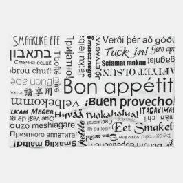 Bon-eetlust in andere talen theedoek