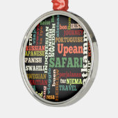 Bon Italiaanse Safari Hapanese Voyage Metalen Ornament (Links)