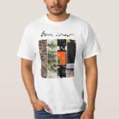 Bon Iver - Discography T-shirt (Voorkant)