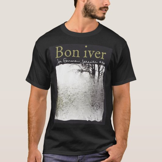 Bon Iver - Voor Emma voor altijd T-shirt (Voorkant)