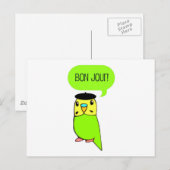 Bon Jour. Briefkaart (Voorkant / Achterkant)