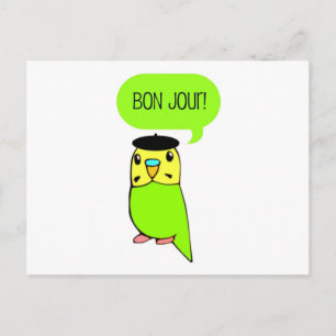 Bon Jour. Briefkaart