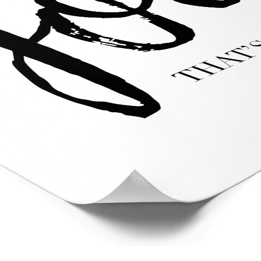 Bon Jour Poster (Hoek)