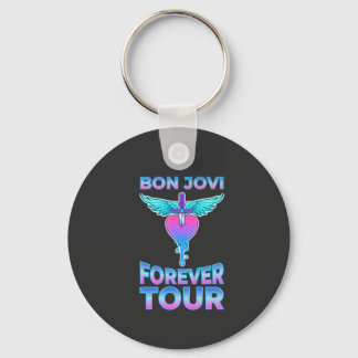 Bon Jovi Forever Tour 2026 Officiële Grafische T-S Sleutelhanger